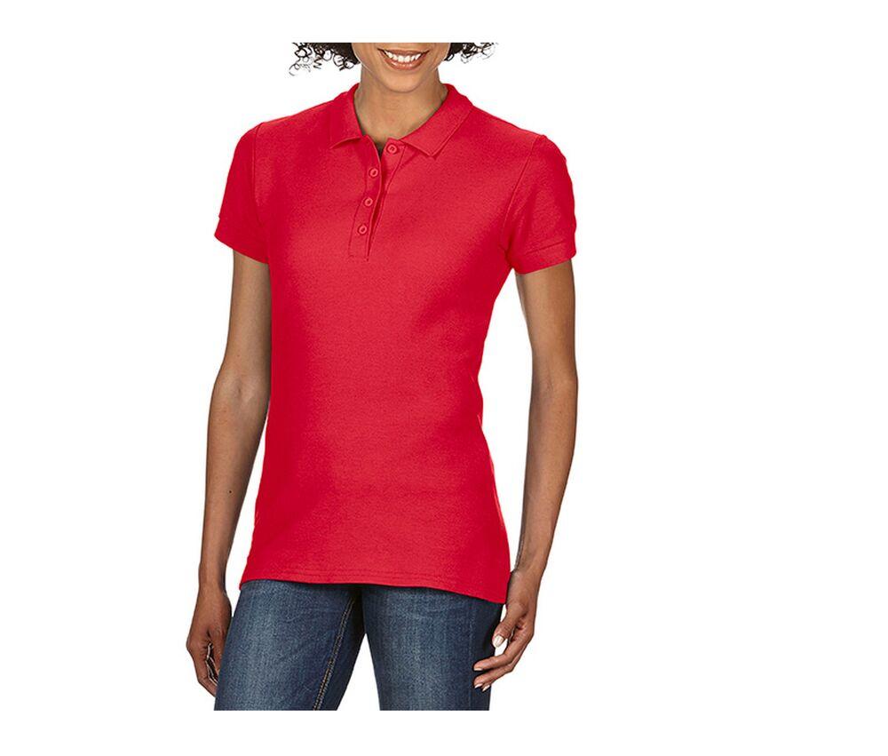 GILDAN GN48L - SOFSTYLE DOUBLE PIQUE POLO WOMEN